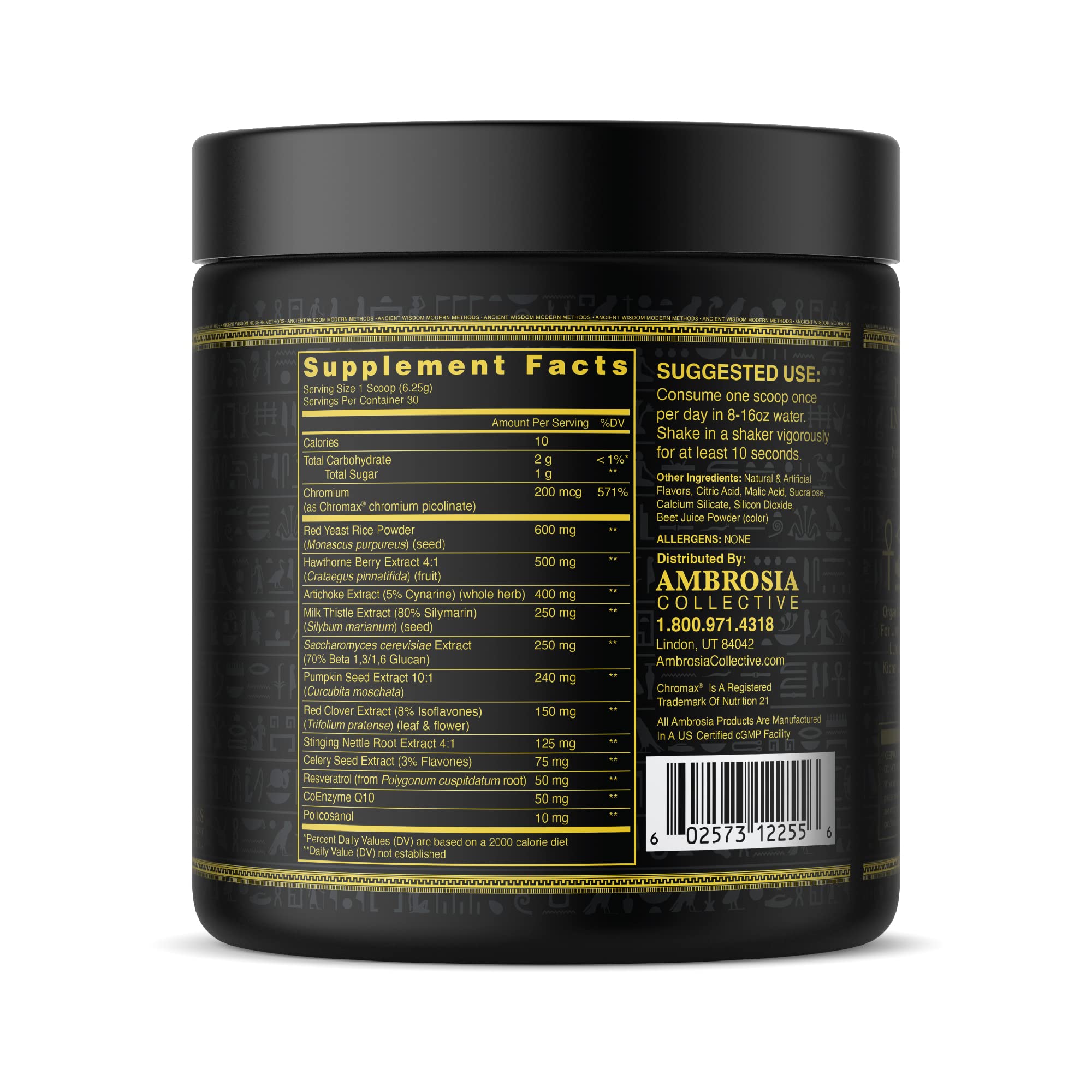 Ambrosia Nektar Superfood Powder – Daily Wellness Support, Greens Powder Alternative | 30 Servings | Fruit Symphony