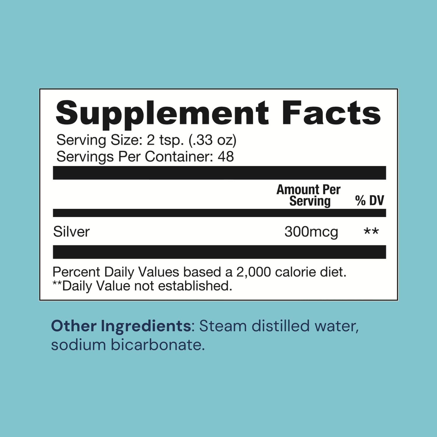 Ameo Life Colloidal Silver Liquid 30 PPM | Alkaline Silver Water for Immune Support & Gut Health | 16 oz