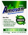 Amosan Oral Wound Cleanser - Spearmint | Soothing Mouth Care