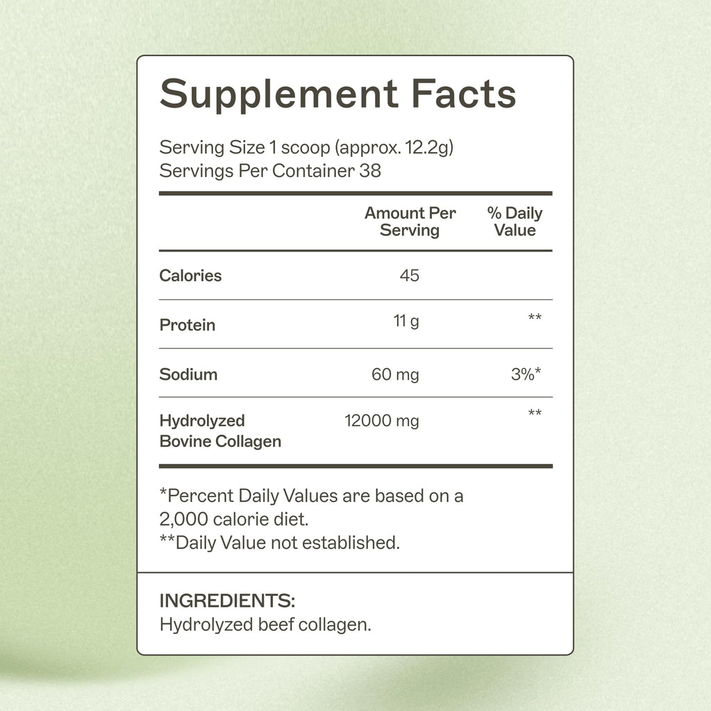 Amy Myers MD Collagen Protein Powder | Type I & III, Grass-Fed, Gluten-Free & Dairy-Free | 16.08 oz