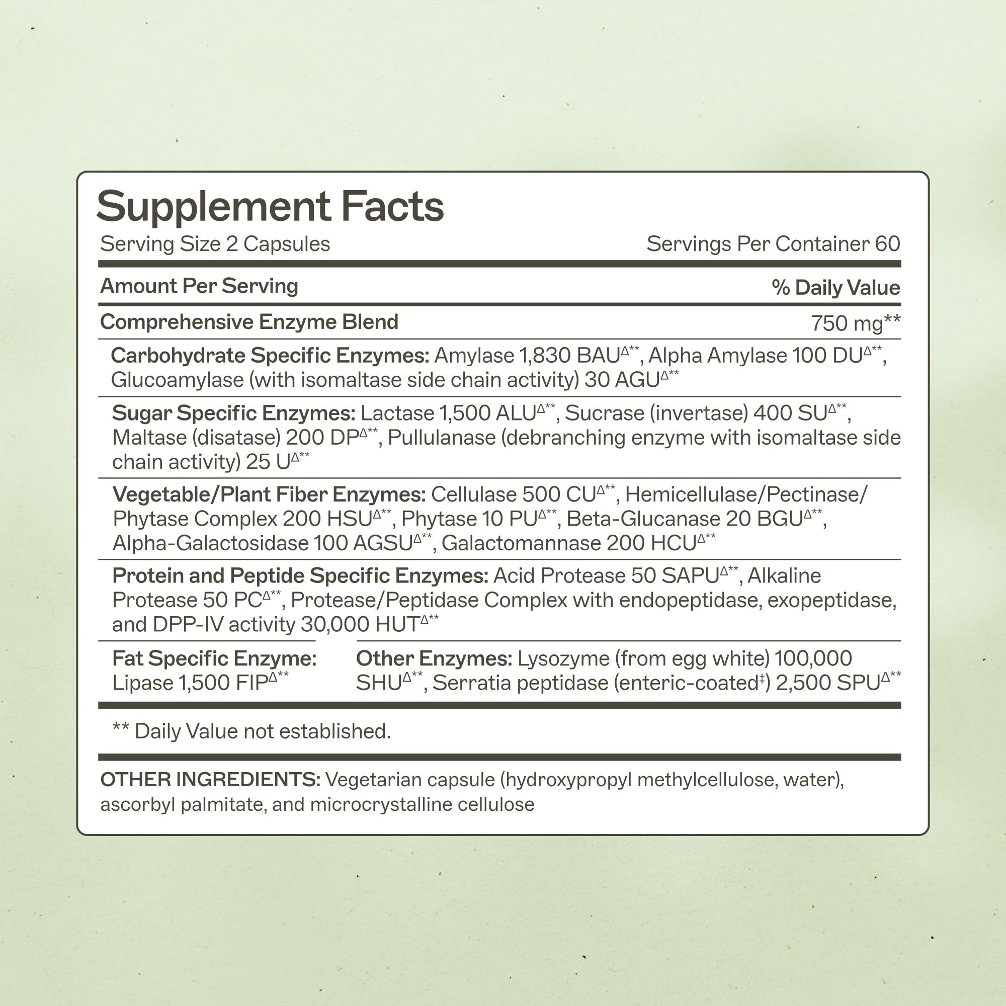 Amy Myers MD Complete Enzymes – Gut Care & Digestive Health (120 Capsules)