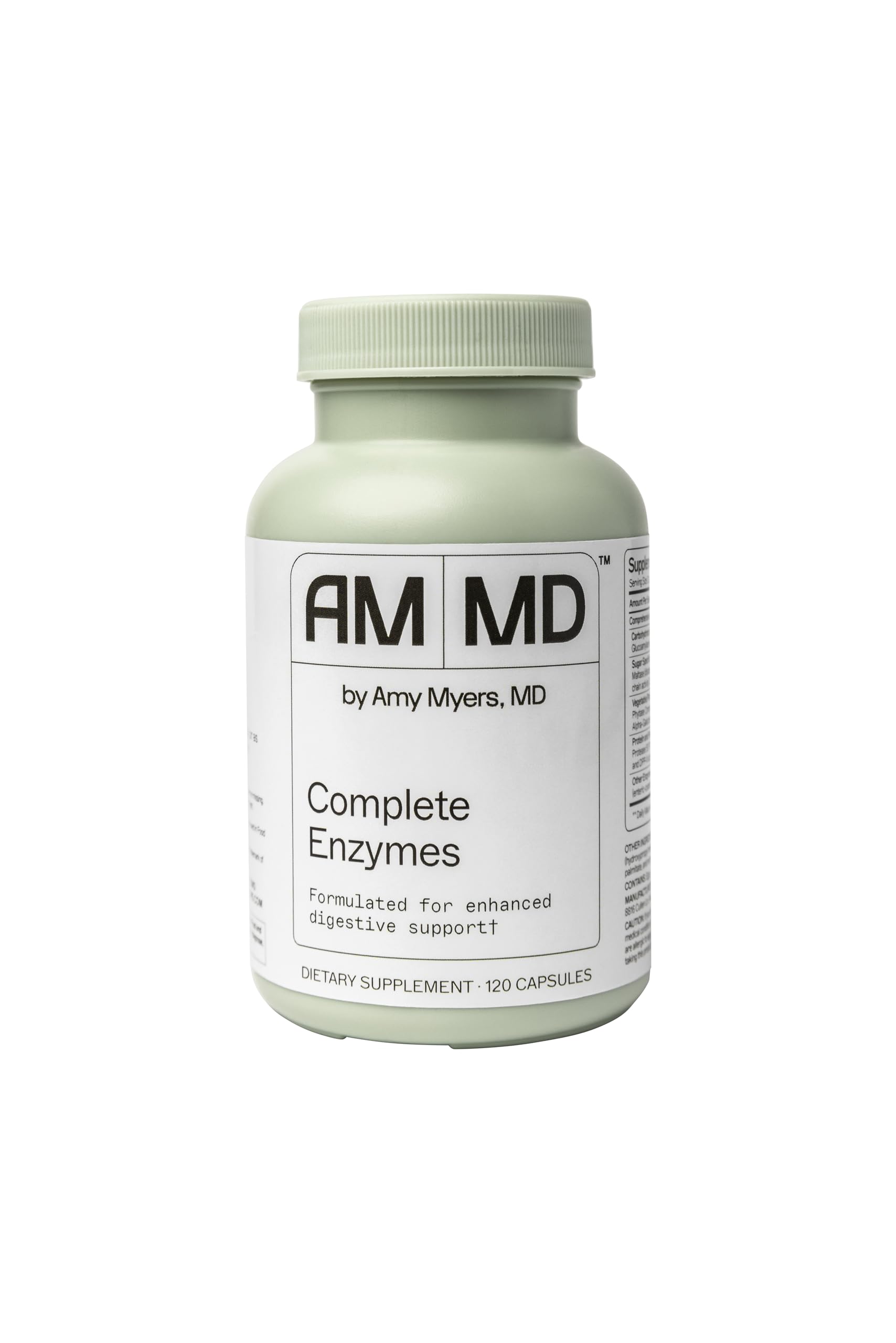 Amy Myers MD Complete Enzymes – Gut Care & Digestive Health (120 Capsules)