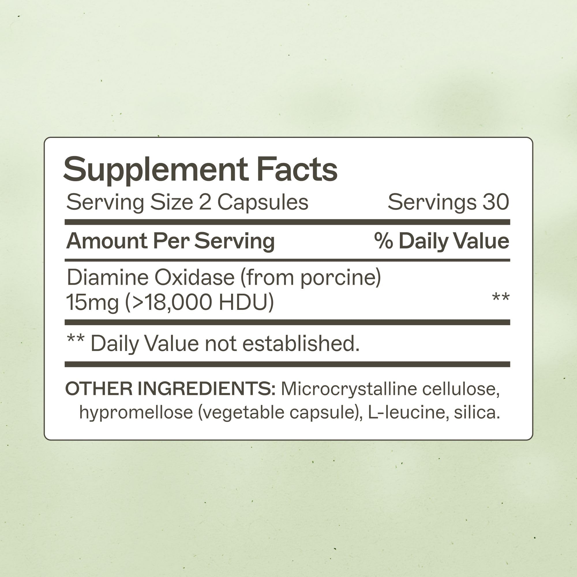 Amy Myers MD Histazyme DAO Enzyme Supplement – Digestive Support for Histamine Sensitivity, 60 Capsules