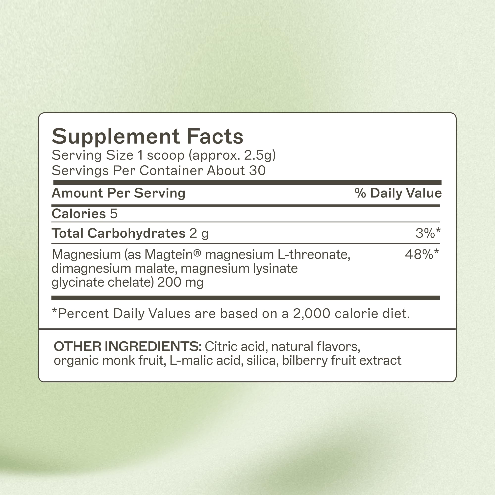 Amy Myers MD NeuroCalm Mag – Magnesium for Brain & Nervous System | Gluten-Free, Dairy-Free, Non-Soy – 30 Servings
