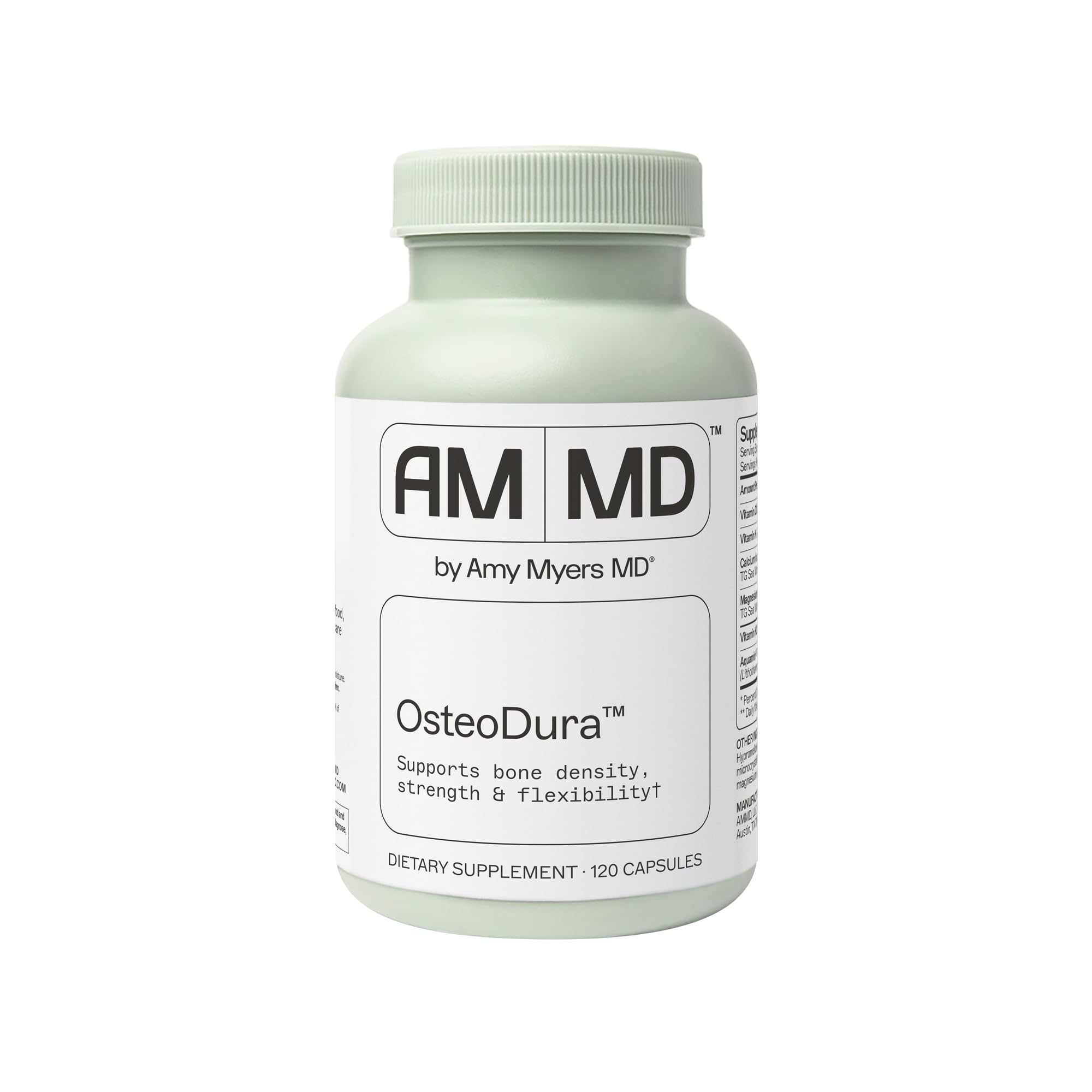 Amy Myers MD OsteoDura – Bone Growth & Flexibility Support Supplement (120 Caps)