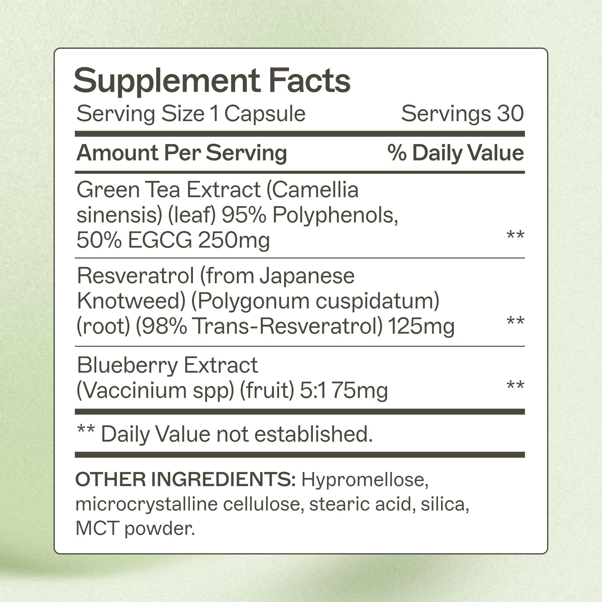Amy Myers MD Resveratrol Supplement | Cellular Health & Healthy Aging | Gluten-Free