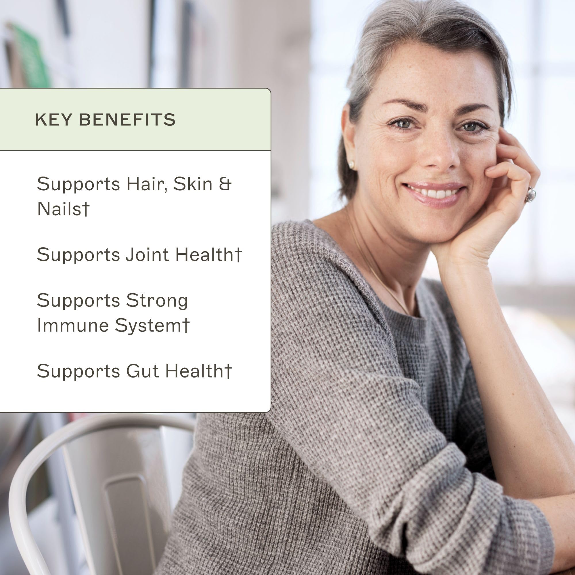 Amy Myers MD Spectrum 5 Collagen Peptides Powder | Daily Collagen for Hair, Skin & Nails (30 Servings)