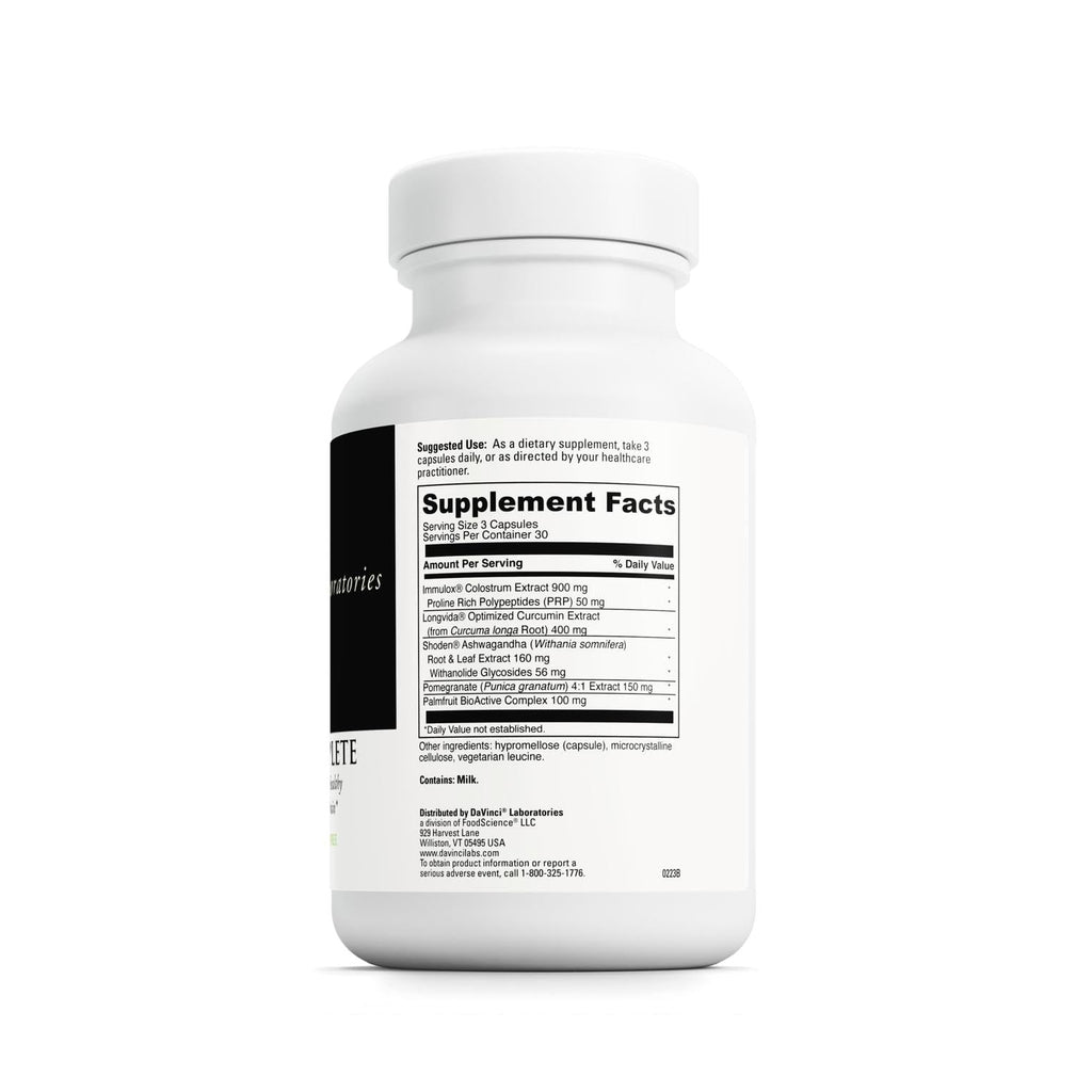 DAVINCI Labs Amyloid Complete — Cognitive Support & Healthy Aging | Gluten-Free, 90 Vegetarian Caps