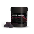 Ananda Wellness Focus & Memory Gummies – Zero Sugar, Caffeine-Free (Dark Cherry)