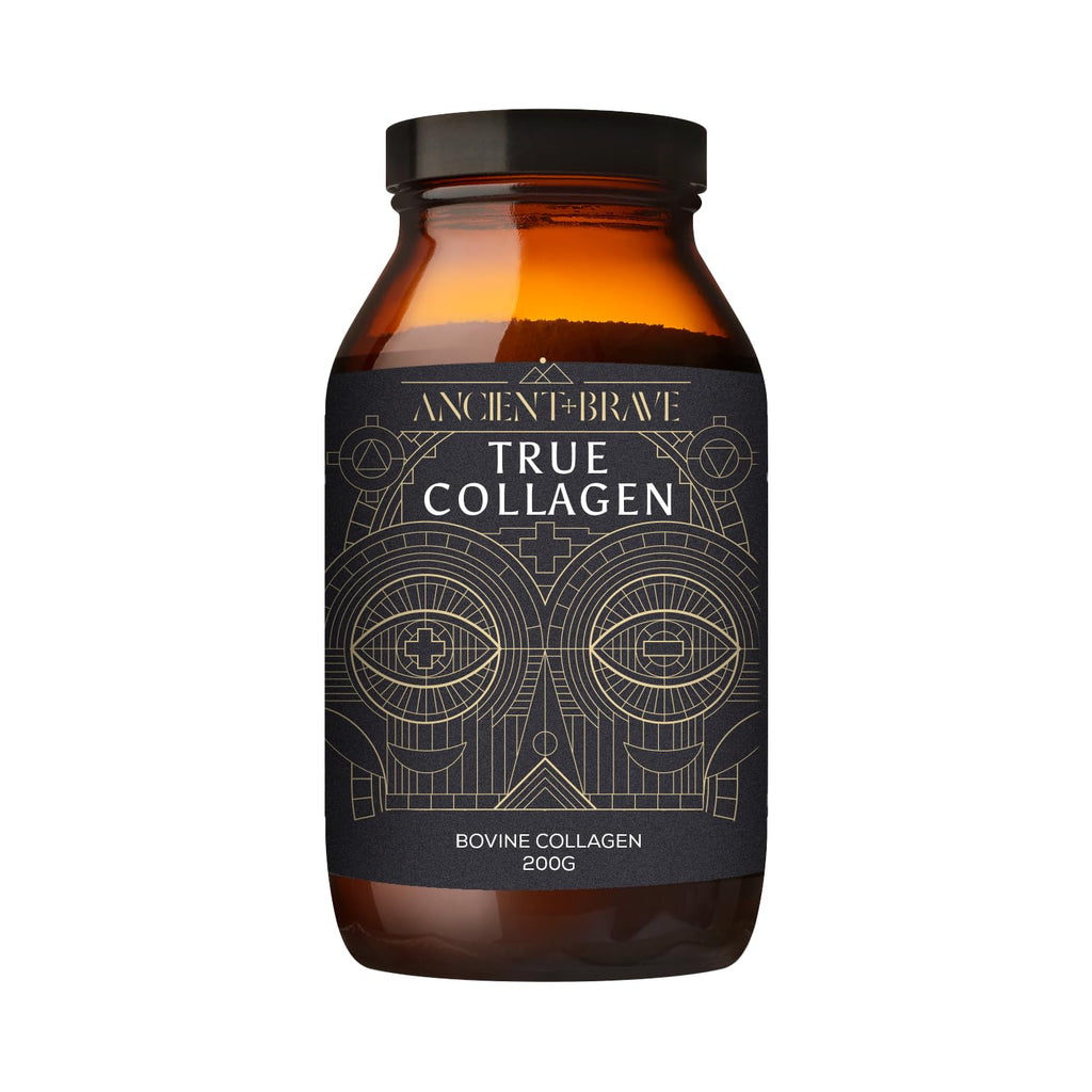 Ancient + Brave True Collagen Powder 7.05oz – EU Grass-Fed Collagen Peptides for Women