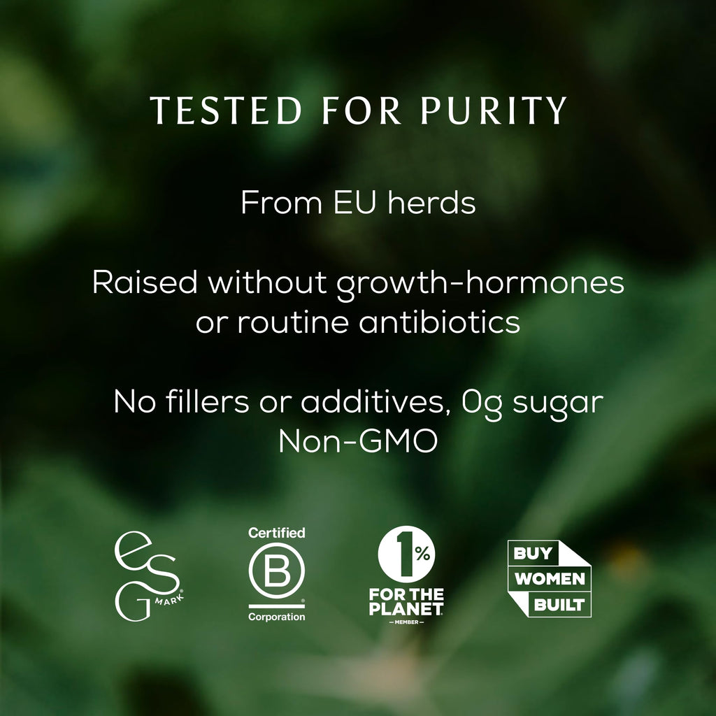 Ancient + Brave True Collagen Powder 7.05oz – EU Grass-Fed Collagen Peptides for Women
