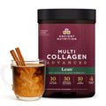 Ancient Nutrition Advanced Hydrolyzed Collagen Peptides Powder with Probiotics & Vitamin C, Cinnamon Flavor, 25 Servings