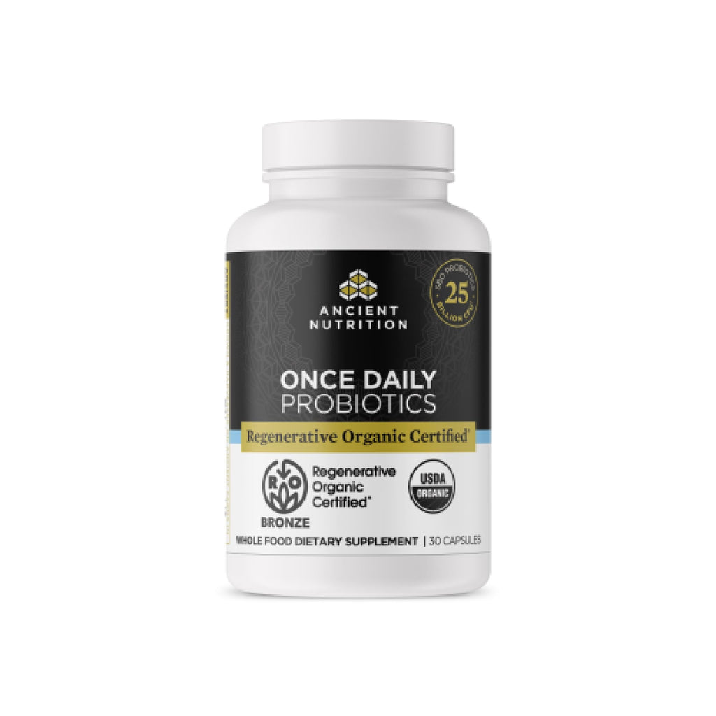 Ancient Nutrition Regenerative Organic Probiotics – 25B CFUs, 30 Count