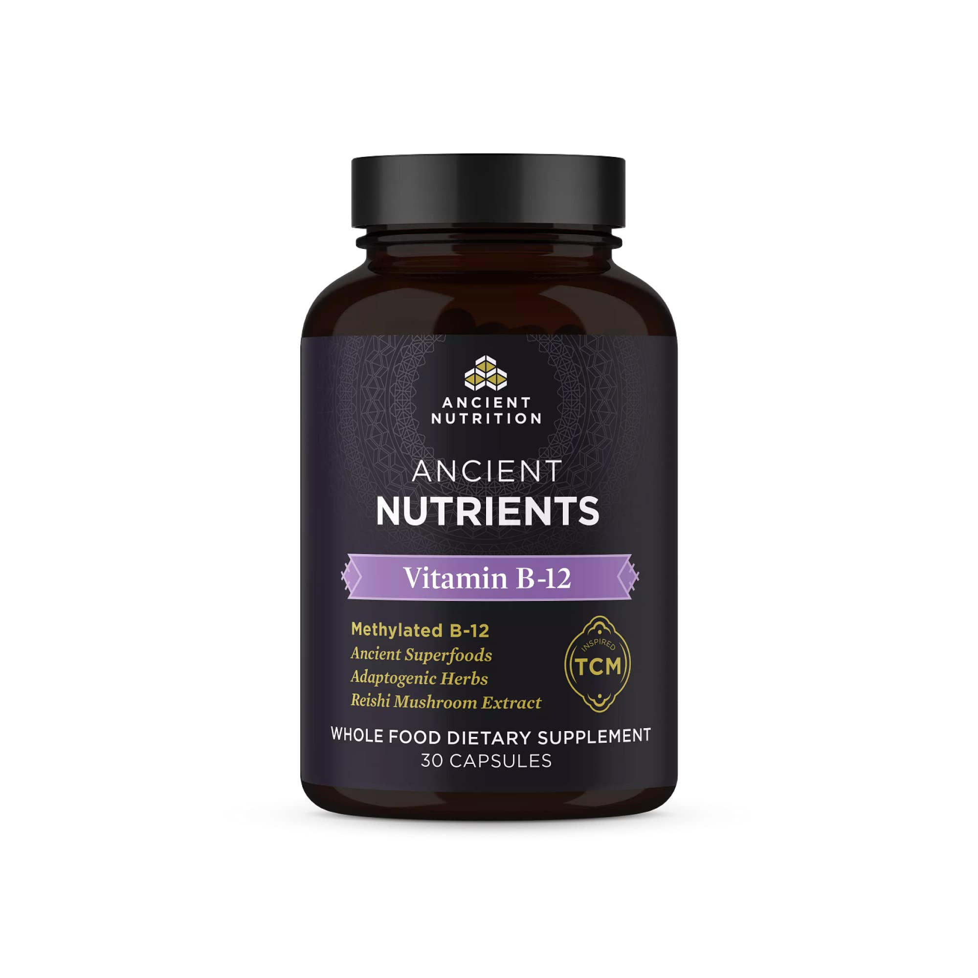 Ancient Nutrition Vitamin B12 – Supports Energy & Nervous System