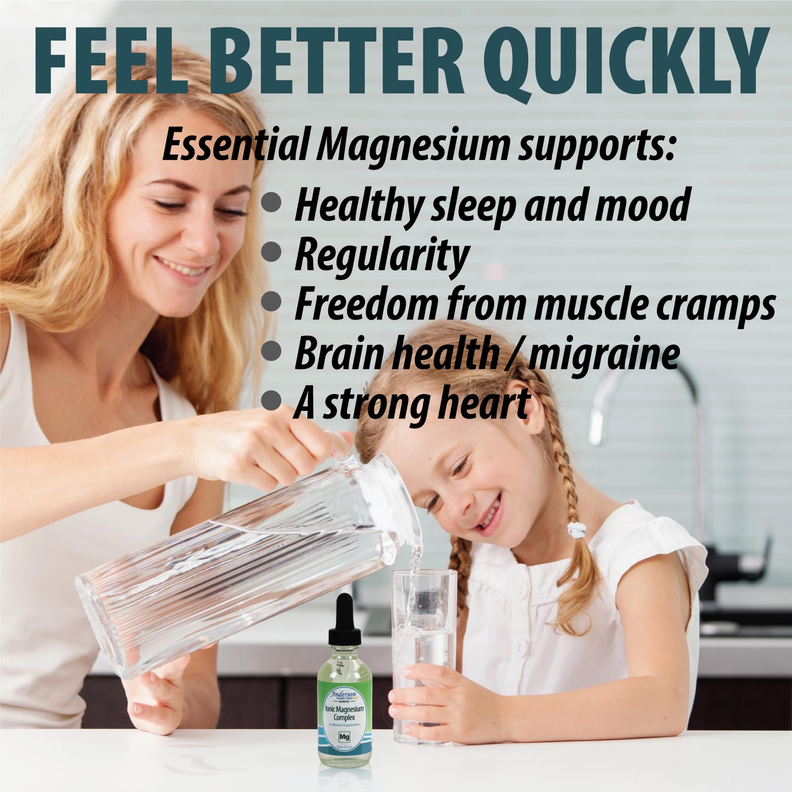 Anderson Ionic Magnesium Complex – Liquid Magnesium (30 Servings, 2 oz)