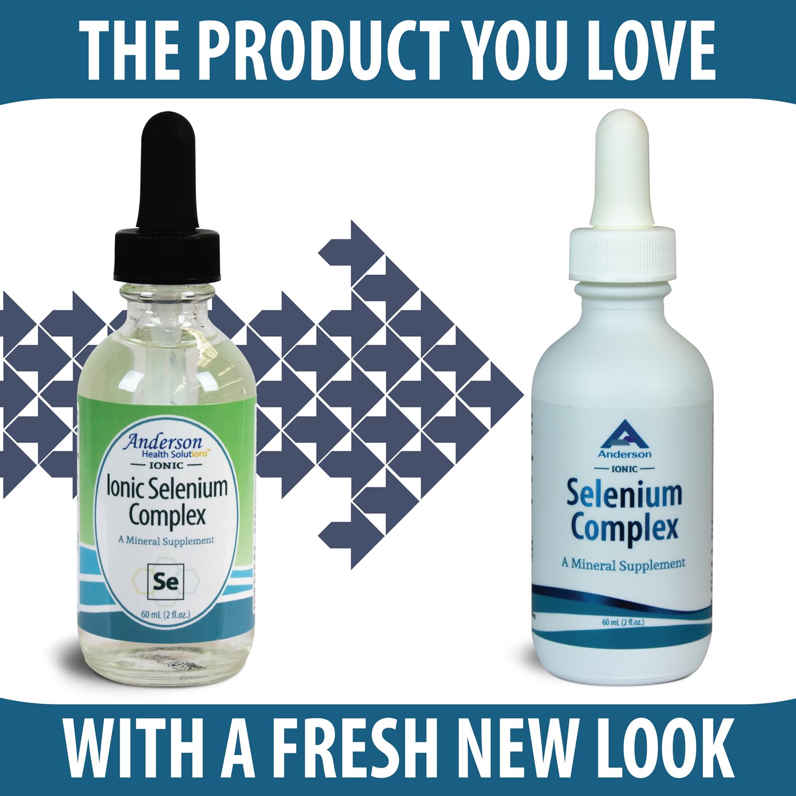 Anderson Ionic Selenium Complex – Liquid Selenium Drops for Thyroid & Immune Support | 2 fl oz, 40 Servings