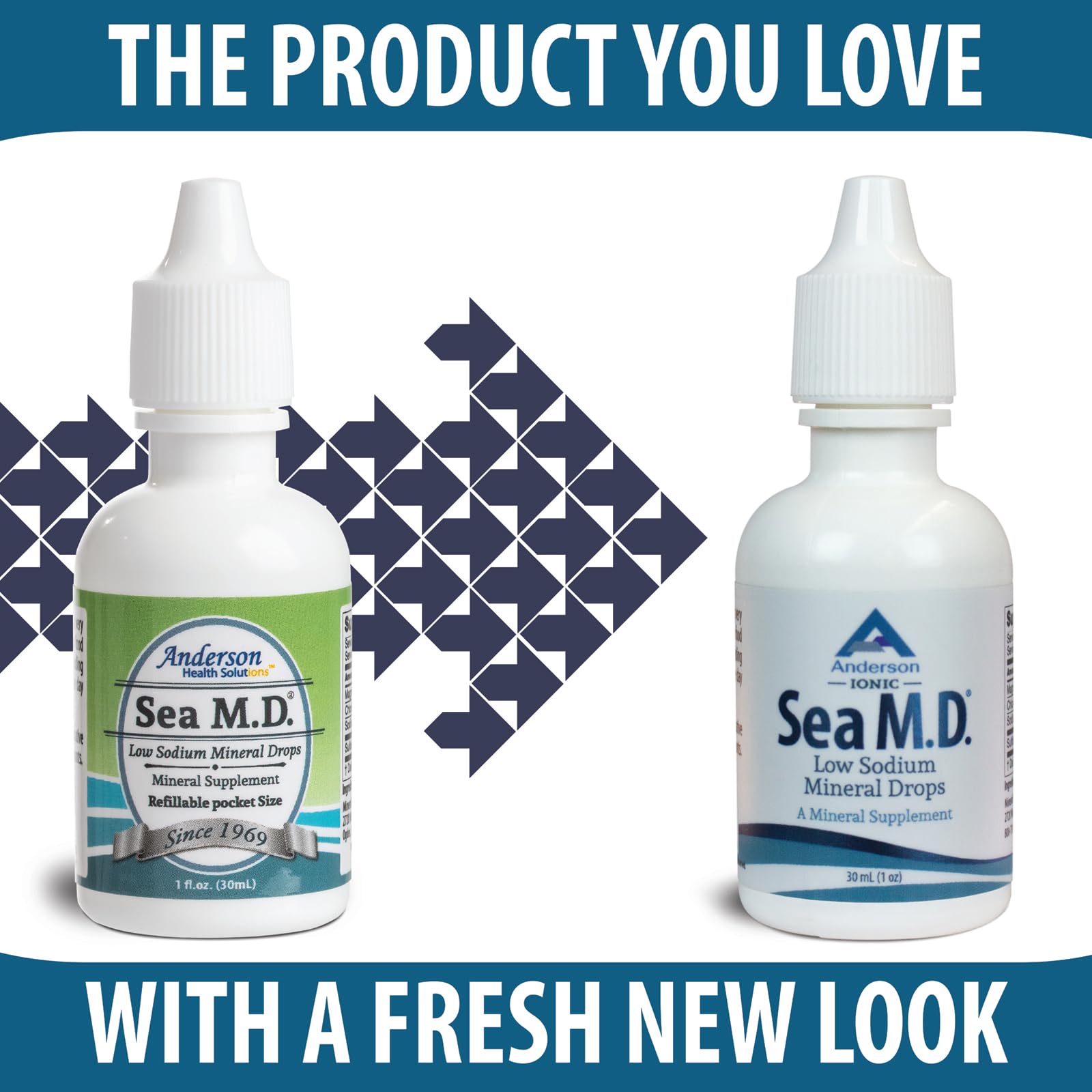Anderson Sea M.D. Trace Mineral Drops – Ionic Magnesium Electrolyte (1 oz)