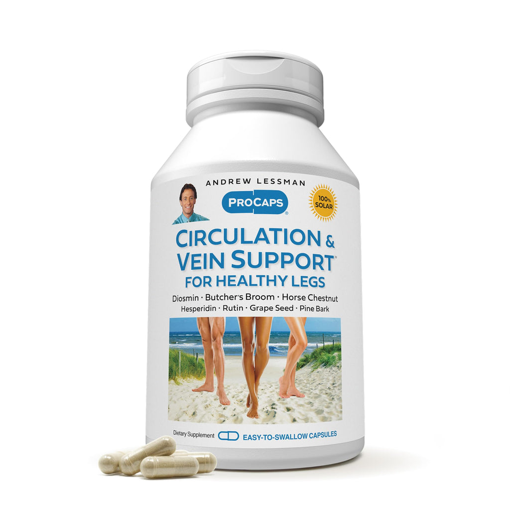ANDREW LESSMAN Circulation & Vein Support – Healthy Legs, 60 Capsules