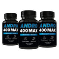 Andro400 Max Advanced T-Support & Nitric Oxide Booster – Tongkat Ali 100:1 + L-Arginine & L-Citrulline | 180 Capsules