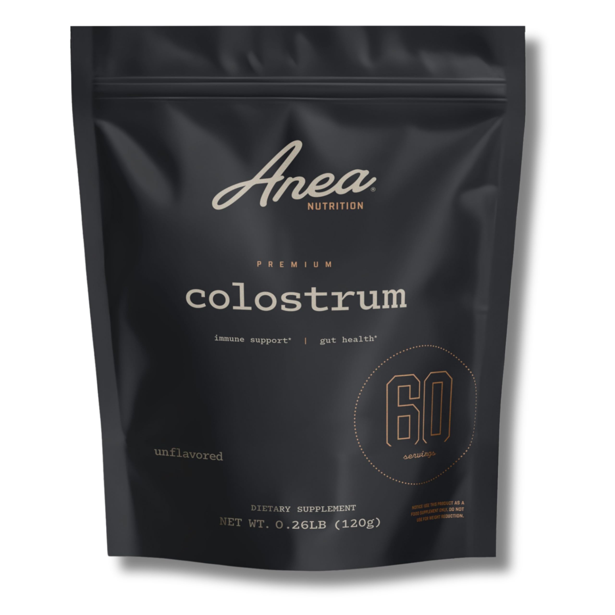 Anea Colostrum Unflavored – Immune & Gut Health Support | Made in USA | GMP Facility