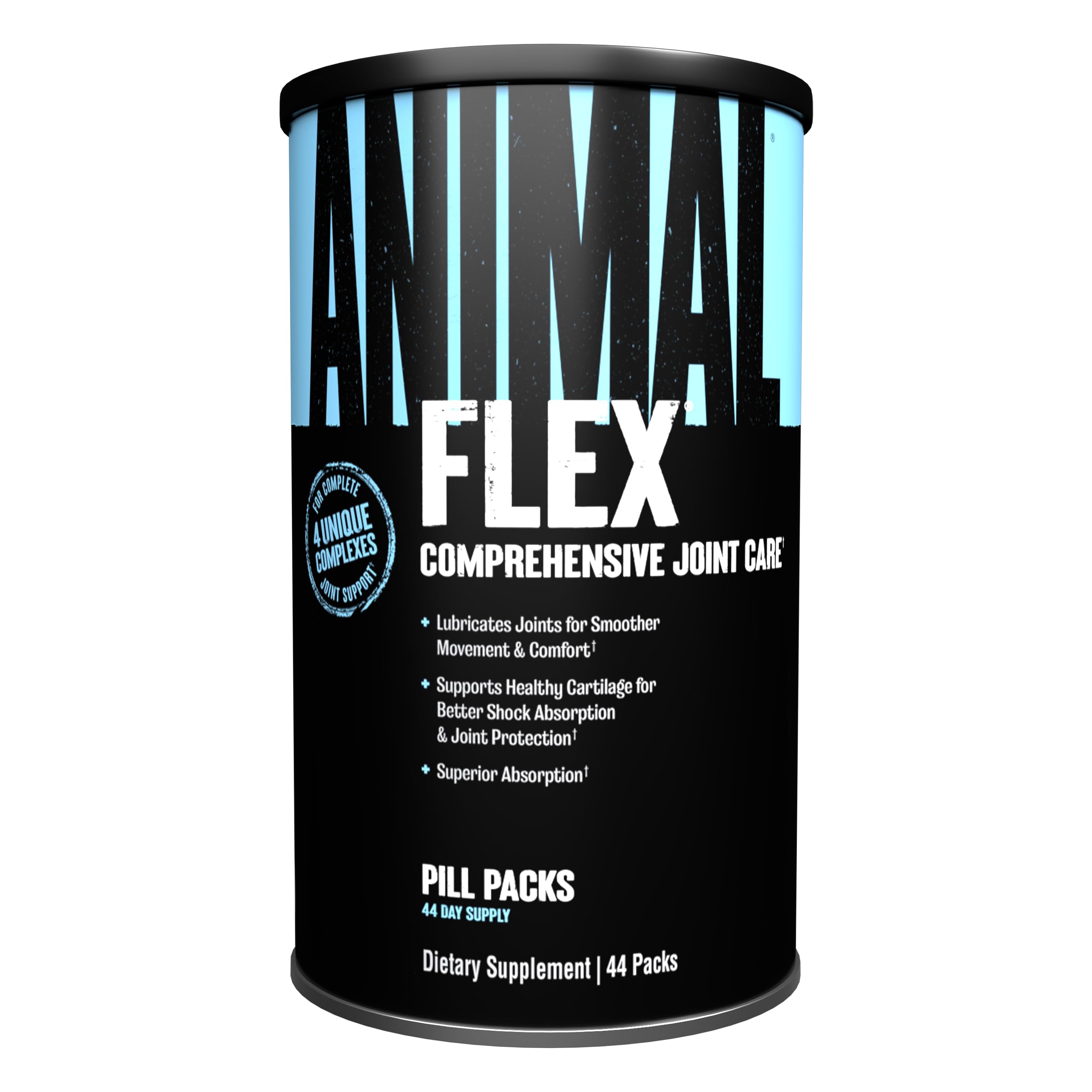 Animal Flex – Glucosamine Chondroitin Joint Support for Men & Women | Turmeric & Boswellia