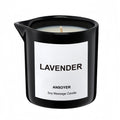 ANSOYER Massage Oil Candle – Ultra Hydrating Body Care with Soybean Oil, Lavender, 8.1oz