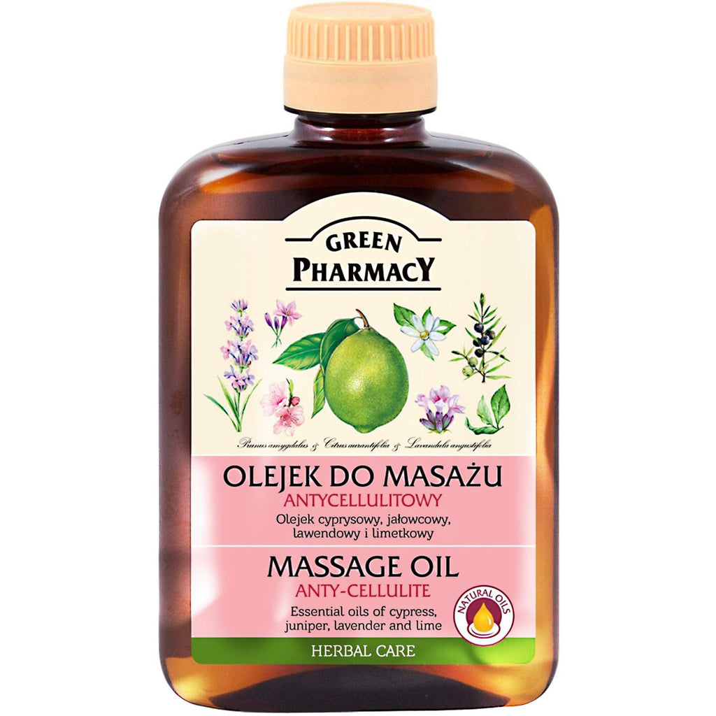 Anti-Cellulite Massage Oil | Boost Lymph Flow & Smoother Skin - 200ml