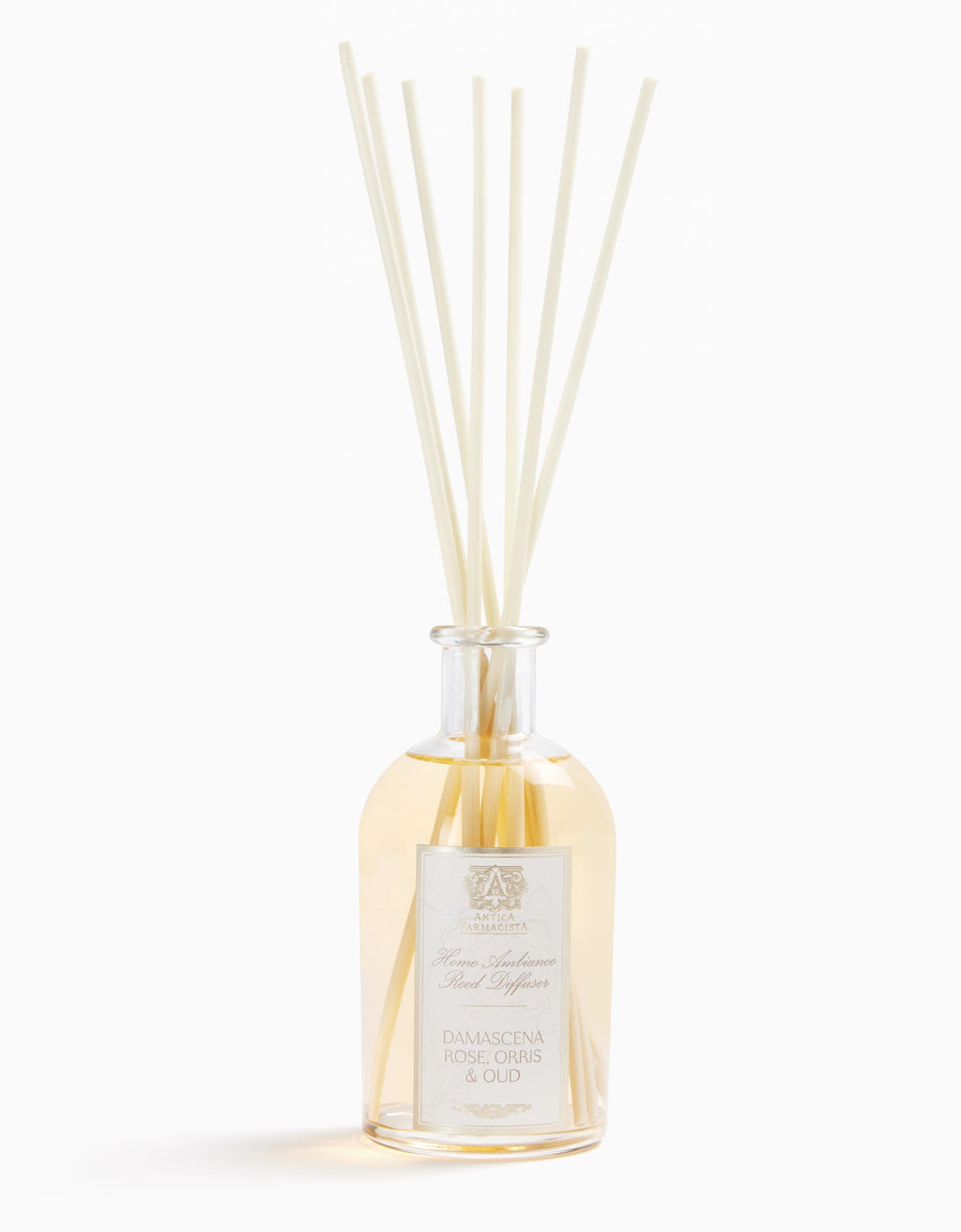 Antica Farmacista Damascena Rose Oud Reed Diffuser 8.45 fl oz | Long-Lasting Luxury Home Ambiance