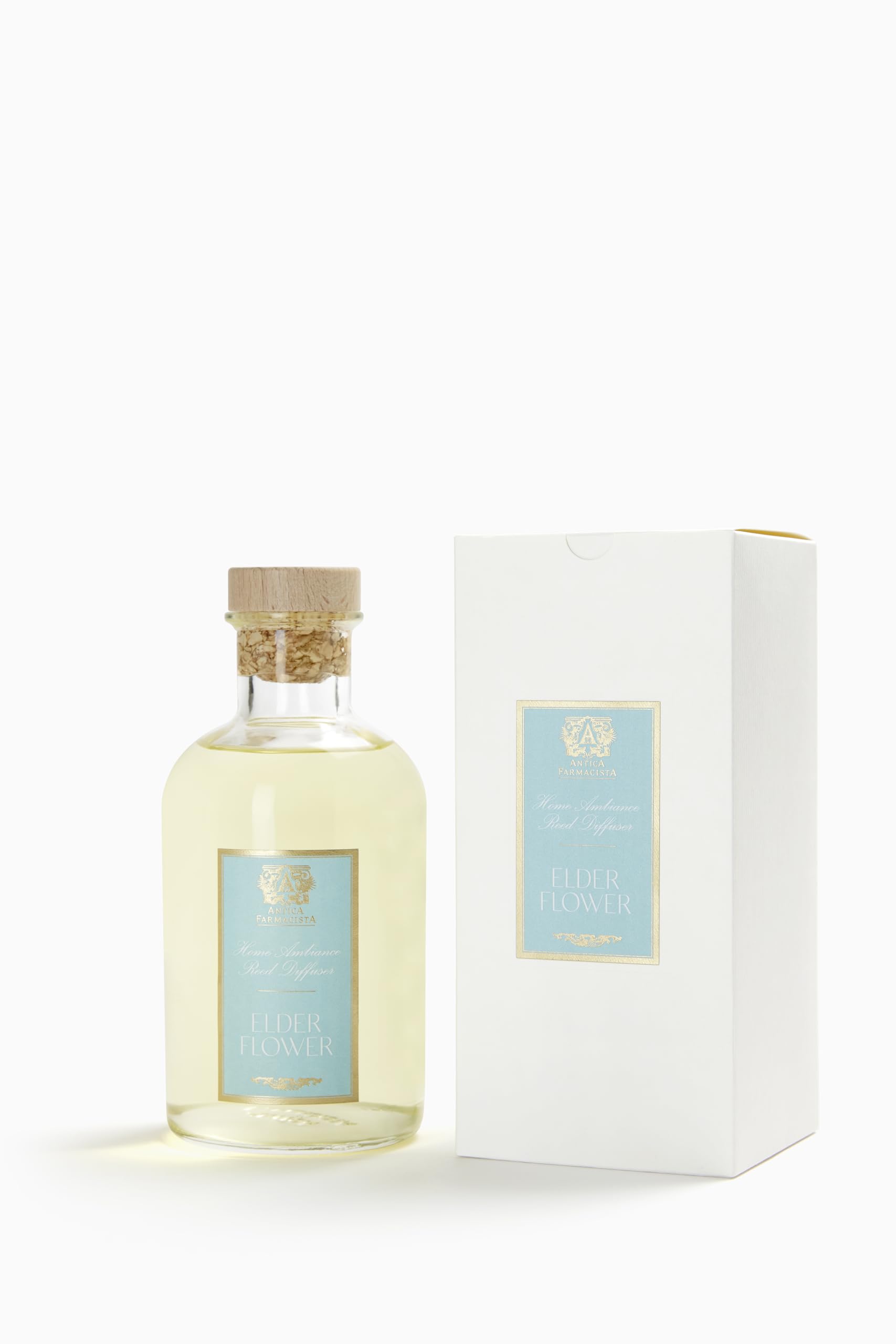 Antica Farmacista Home Ambiance Diffuser – Elderflower 16.9 oz | Luxury Reed Diffuser Gift