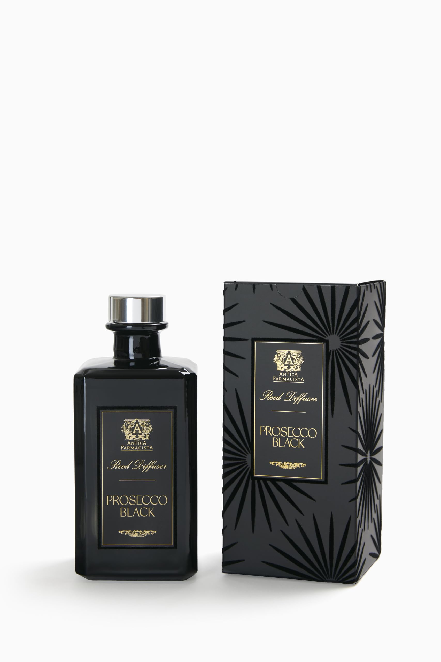 Antica Farmacista Prosecco Black Diffuser 10.8 oz - Luxury Reed Diffuser Gift