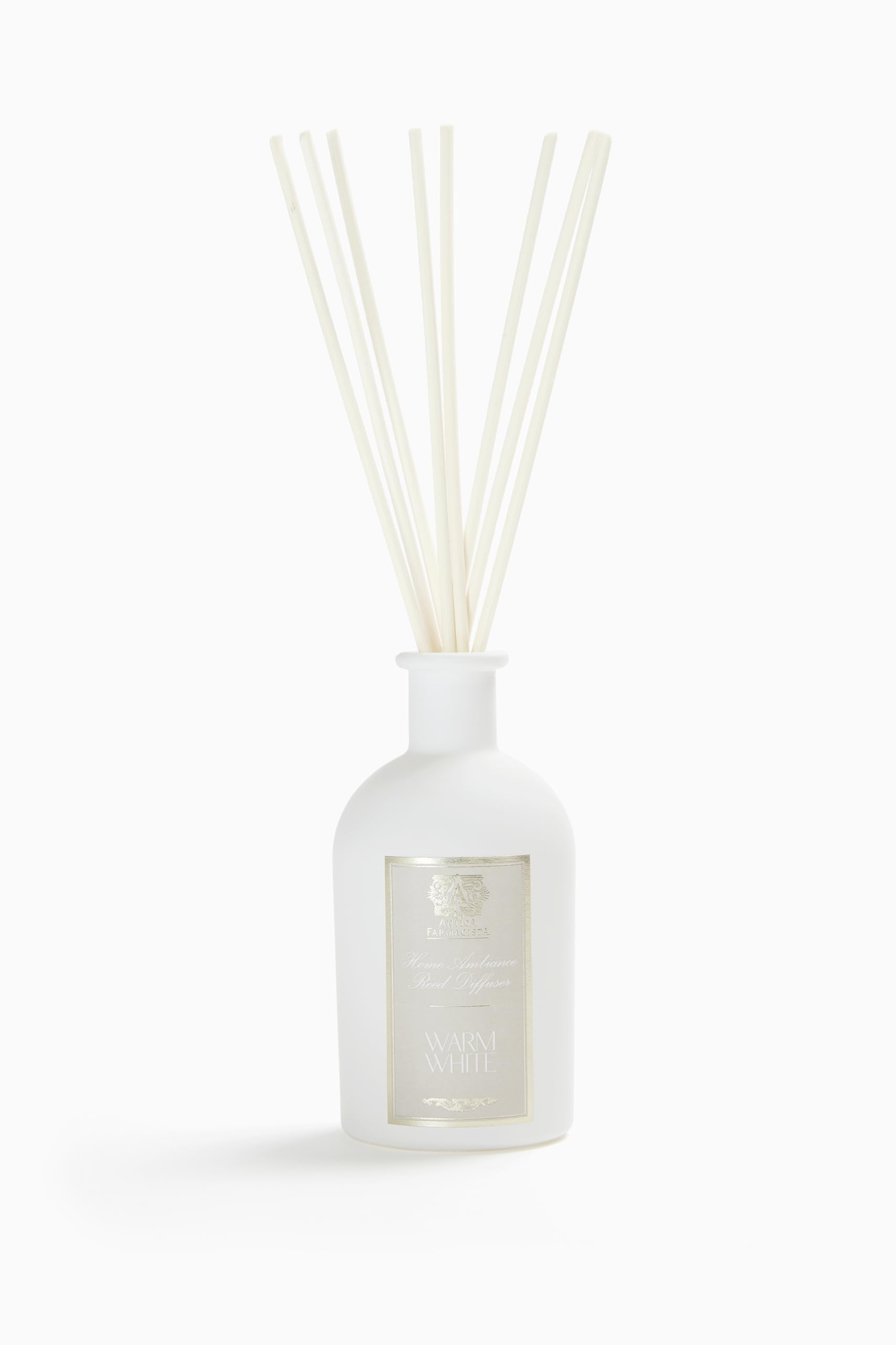 Antica Farmacista Warm White Home Ambiance Diffuser – 8.45 fl oz | Long-Lasting Reed Diffuser