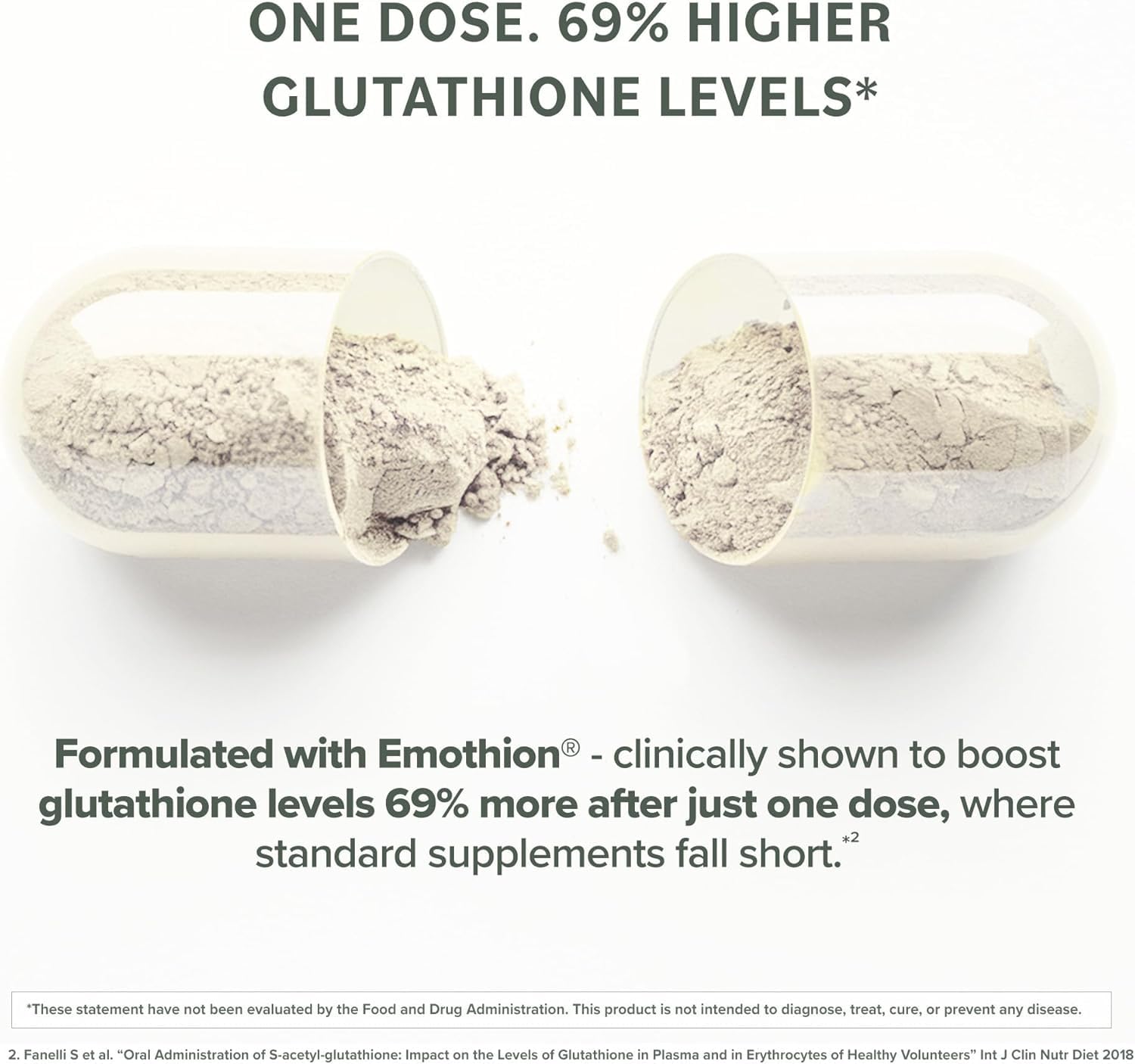 S-Acetyl L-Glutathione Supplement - Vegan Liver Detox & Antioxidant Support | Prominent Nutrition (1 Pack)