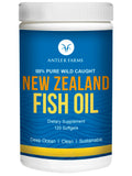 Antler Farms NZ Fish Oil - Pure Wild-Caught Omega-3 EPA+DHA, 120 Softgels