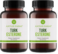 Antler Farms Turkesterone 60 Capsules 500mg Pack of 2 | Ajuga Turkestanica 10% Turkesterone