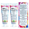 Anymoment 10% Nano Hydroxyapatite Toothpaste – Fluoride Free, Whitening, SLS Free, For Sensitive Teeth (4oz Pack of 2)