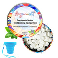 Anymoment Toothpaste Tablets – 7.5% Nano Hydroxyapatite, Fluoride Free, SLS Free | 1 Month Remineralize + Gift Cup
