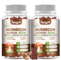 Aouewnk 2-Pack 5000MG Mushroom Gummies – 10-in-1 Brain & Immune Support