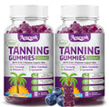 2 Packs 1500MG Tanning Gummies – Daily Tanning Supplement for Adults (Women & Men) | Aouewnk