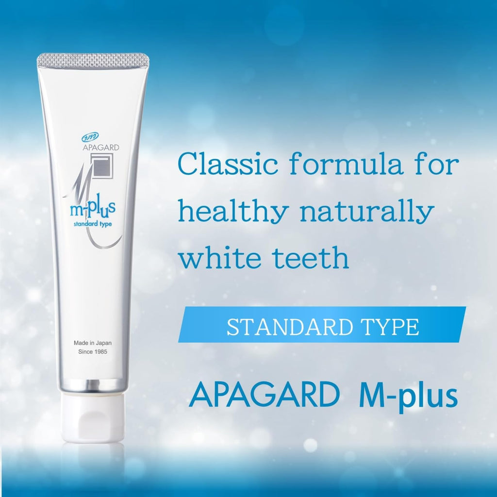 APAGARD M-Plus Nano-Hydroxyapatite Toothpaste – No Fluoride, Family Pack (125g x2)
