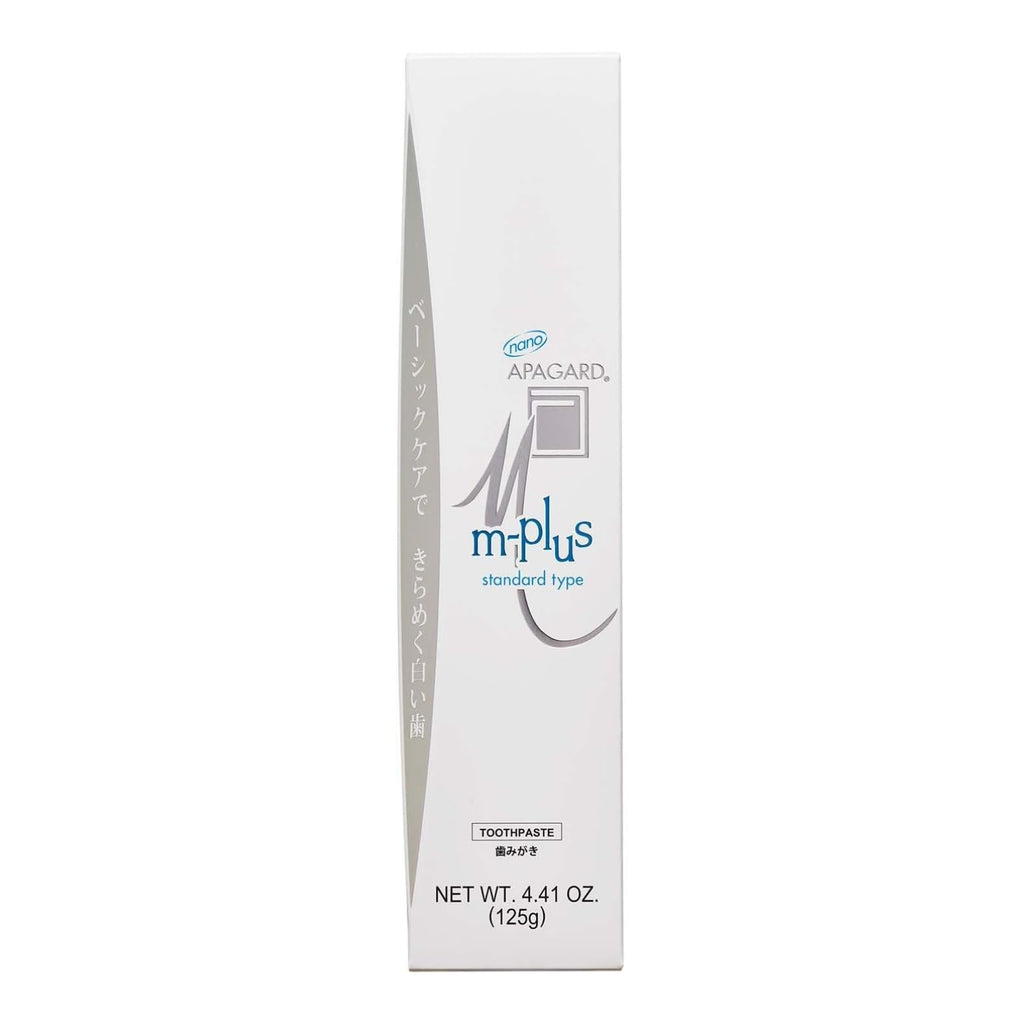 APAGARD M-Plus Nano-Hydroxyapatite Toothpaste – No Fluoride, Family Pack (125g x2)