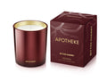 Apotheke Bitter Cherry Signature Scented Candle – 10.5 oz Soy Wax, Non-Toxic, Large Jar | Cardamom, Oud, Patchouli
