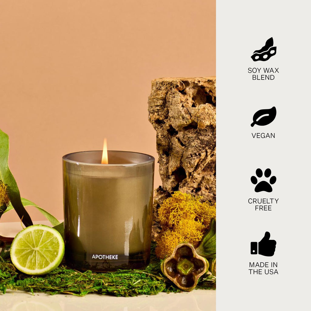 Apotheke White Vetiver Petite Candle – Luxury Soy Wax 5 oz