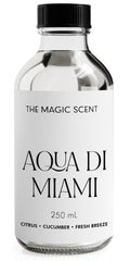 The Magic Scent Aqua di Miami Diffuser Oil – Hotel & Home Luxury Scents (8.5 fl oz / 250 mL)