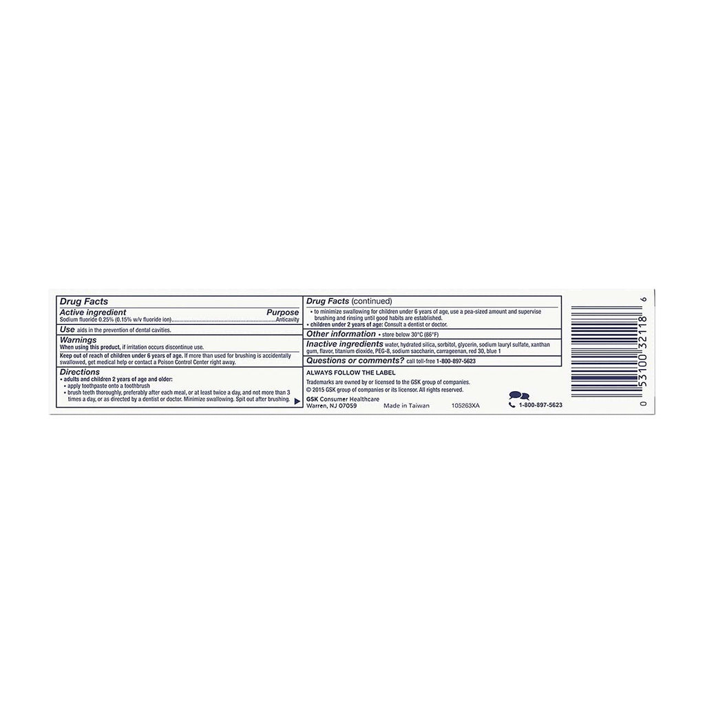 Aquafresh Cavity Protection Toothpaste – Cool Mint, 5.6 oz (10 Pack)
