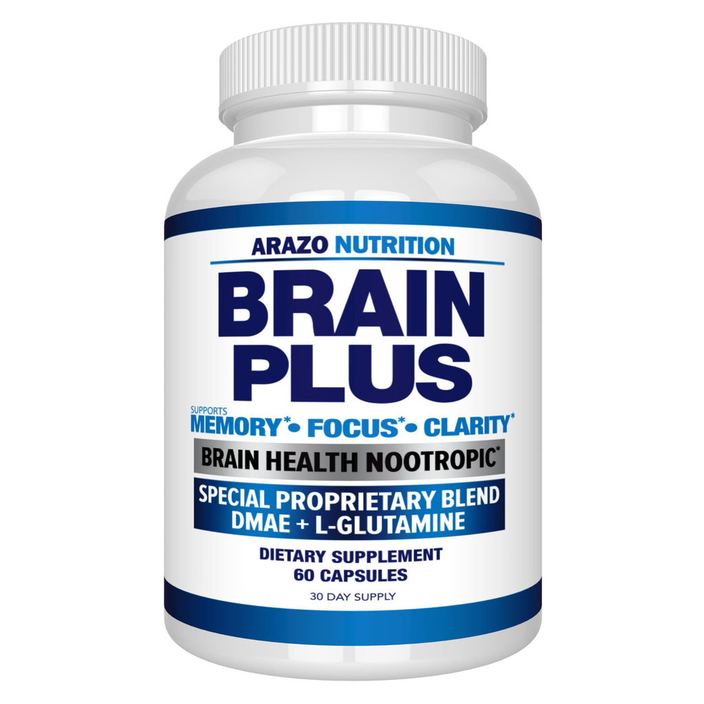 Arazo Nutrition Brain Function Supplement – Memory, Focus & Clarity