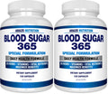 Arazo Nutrition Blood Sugar 365 – 120 Herbal Pills, 60 Day Supply (Pack of 2) – Supports Healthy Energy Levels