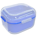 ARGOMAX Denture Case - Soaking Cup for Dentures, Retainers & Clear Braces