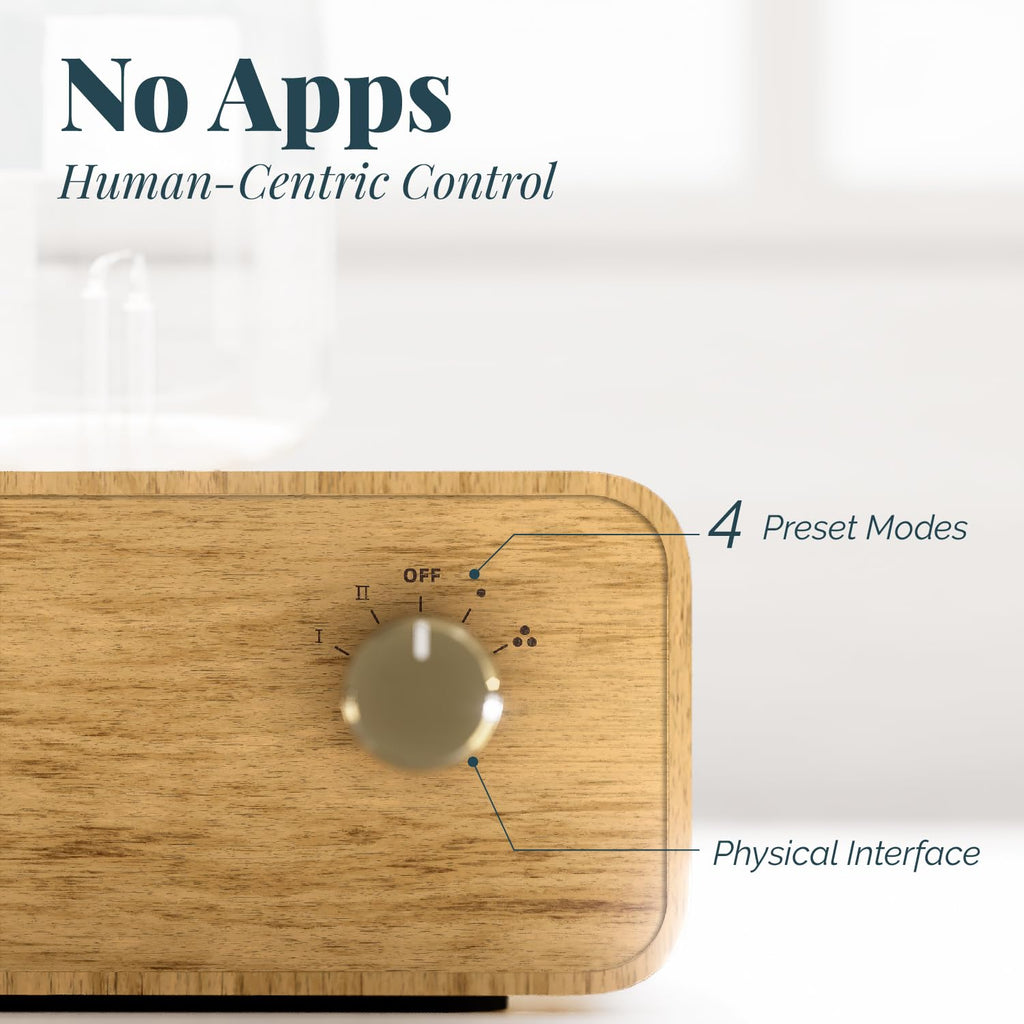 Aria Glass Essential Oil Diffuser – Waterless, Portable & Rechargeable with 4-Mode Timer