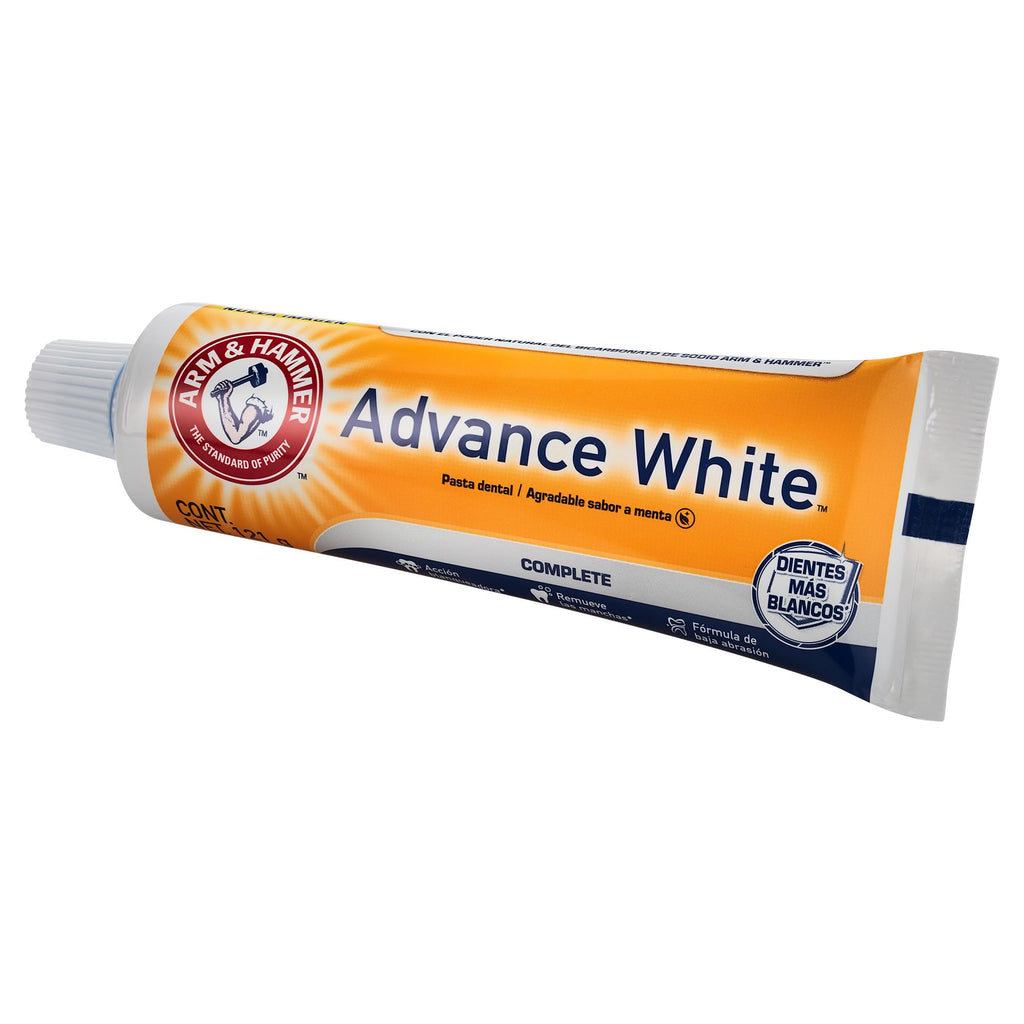 ARM & HAMMER Advance White Extreme Whitening Toothpaste – 4.3 oz (Pack of 6) | Baking Soda & Peroxide Whitening