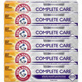 ARM & HAMMER Complete Care Toothpaste - Whole Mouth Protection 6 Pack, Fresh Mint, Travel Size 0.9 oz